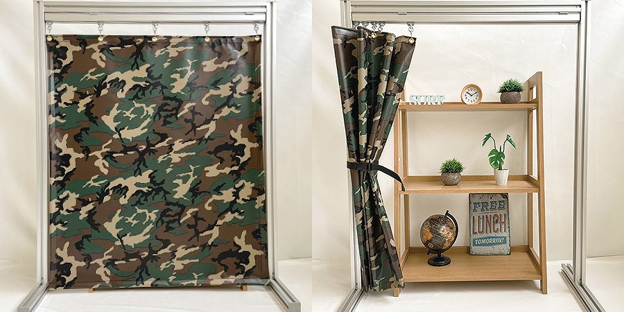 防炎・デザイン】迷彩柄ターポリンカバー・シート | 業務用カバーの